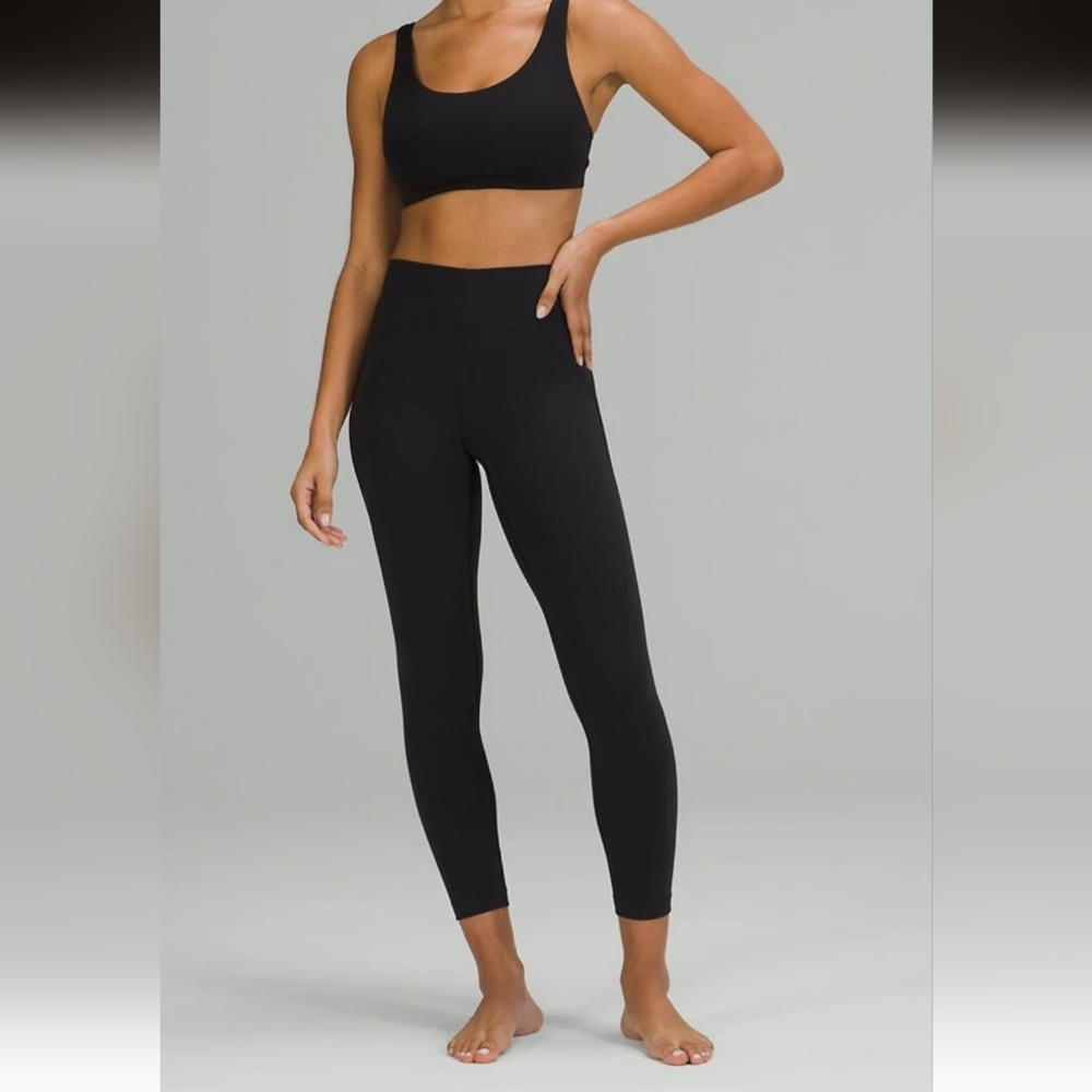 Lululemon Instill High-Rise Tight 25 Black 118 Active Pant Legging Size 2